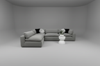 Modani Cloud Sectional – Gray