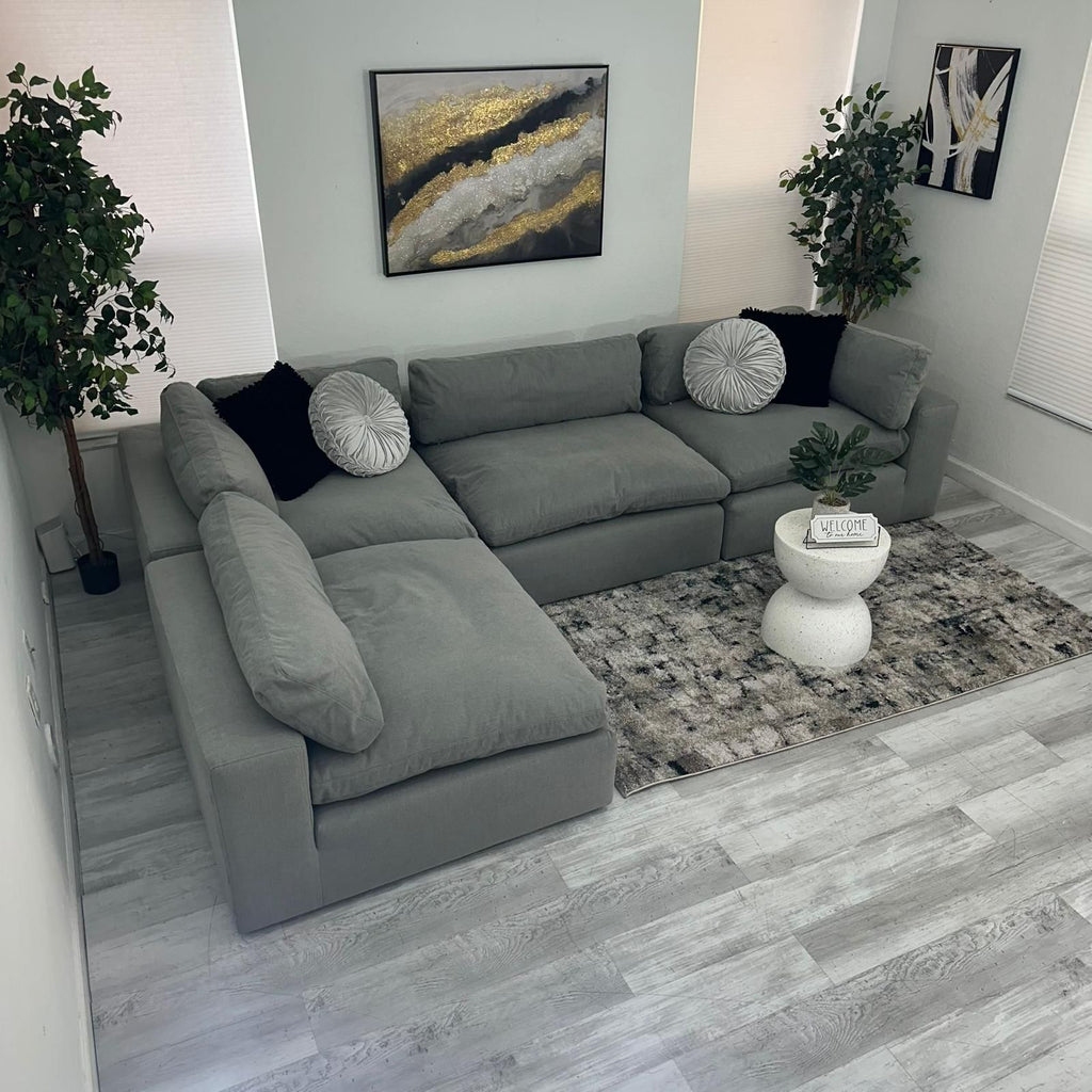 Modani Cloud Sectional – Gray