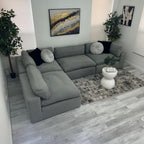 Modani Cloud Sectional – Gray