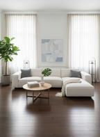 White Modular Sectional – In Stock