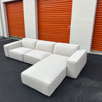 White Modular Sectional – In Stock